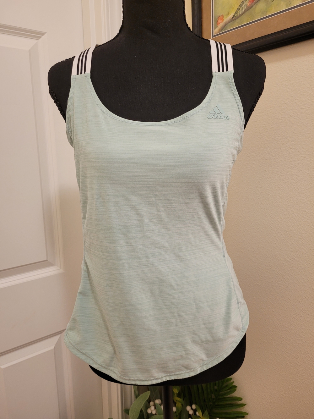Adidas Women’s Light Mint Performance Tank Top